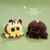 Cartoon Shape Insect Plush Keychain Backpack Pendant Decoration For Kids Gift