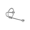 Stainless Steel Urethral Stimulator with Ball - 0.4 / 10 Mm Ouch! by Shots