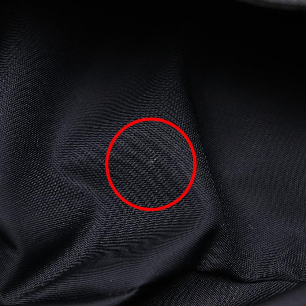 CHANEL Tote MM Tote Bag A15991 New travel line black Nylon canvas Women Used