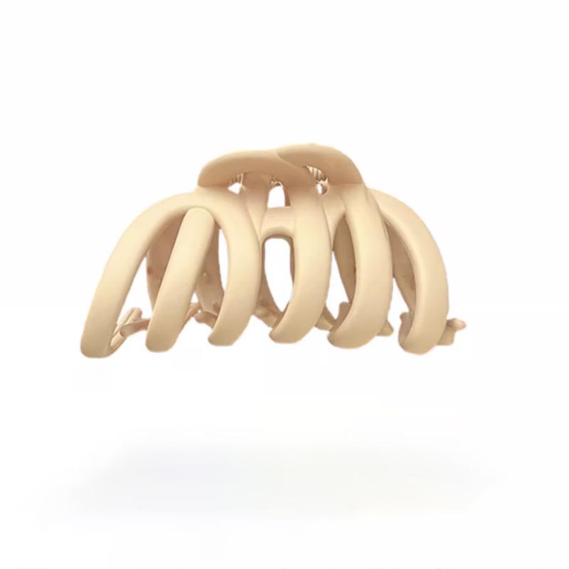 Duży Retro Klips do Włosów w Kształcie Dyni dla Obfitych Włosów