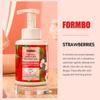 FORMBO Liquid Bubble Mousse Body Wash Fruit Scent Deep Cleansing Moisturizing Shower Gel for Men Women 500ml