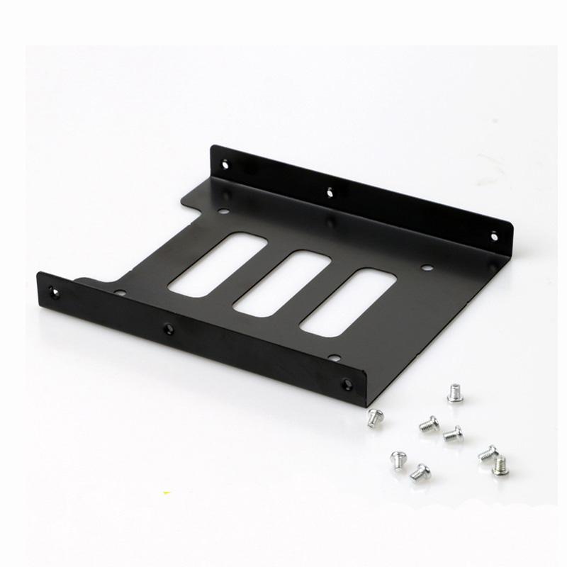 2.5 Inch SSD HDD To 3.5 Inch Metal Mounting Adapter Bracket Dock Hard Drive Holder For PC Hard Drive Enclosure