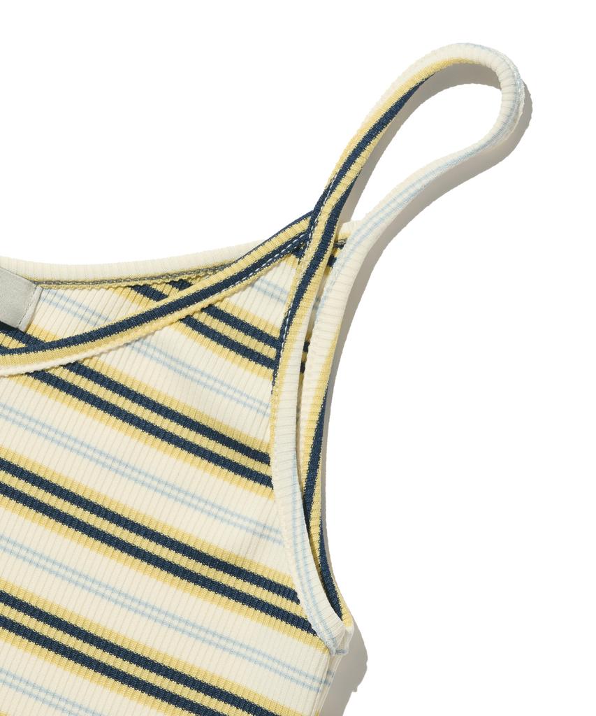 CARGOBROS FOR WOMAN French Stripe Sleeveless Top (Ivory)