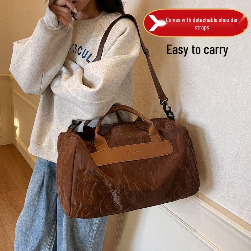 Unisex Travel Bag: Large Capacity, Dry/Wet Separation, Lightweight for Short Trips, Sports, Yoga, and Fitness.