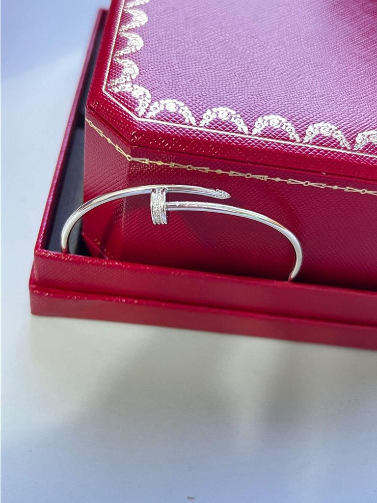 Ka Family CNC Precision Gold Thin Nail Bracelet - Elastic Memory, European & American Fashion Jewelry.