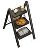Heavy-Duty Carbon Steel Ladder  Foldable Step Ladder Non-Slip Indoor Stairs  Portable Telescopic Ladder Stool