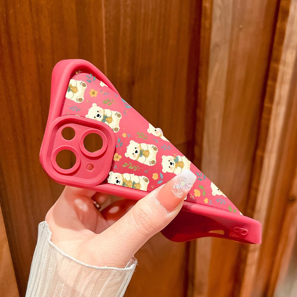 Soft Silicone Phone Casing Full Cover Camera Shockproof Protection Case for Samsung Xiaomi Redmi Poco