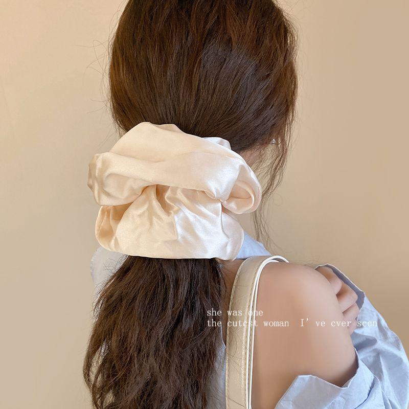 Women's Fresh Intestine Hair Tie: Gentle, Versatile, Sweet & Cute for Damage-free, Stylish Buns this Summer