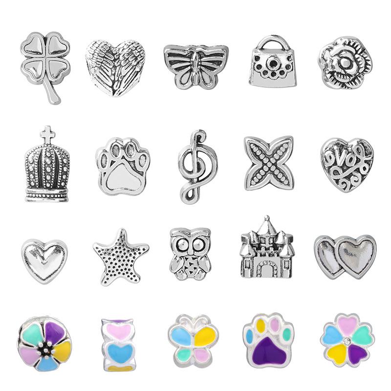 Colorful Crystal Beaded DIY Children's Bracelet Set with Unicorn Accessories