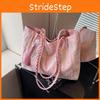 Large Capacity Fashionable Tote Bag For Women With Stylish Design And Versatile Use In Black Beige Yellow Blue And Pink