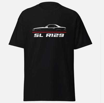 ZYXZ Premium T-shirt For Mercedes SL Hardtop R129 1989 2001 Enthusiast Birthd Day GiftMen Clothing Graphic Cotton Daily 820231
