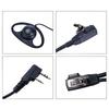 1Pcs K-head 2 Pin Walkie Talkie Headset Ear Hook Radio Accessory  Two Way Radio Accessory