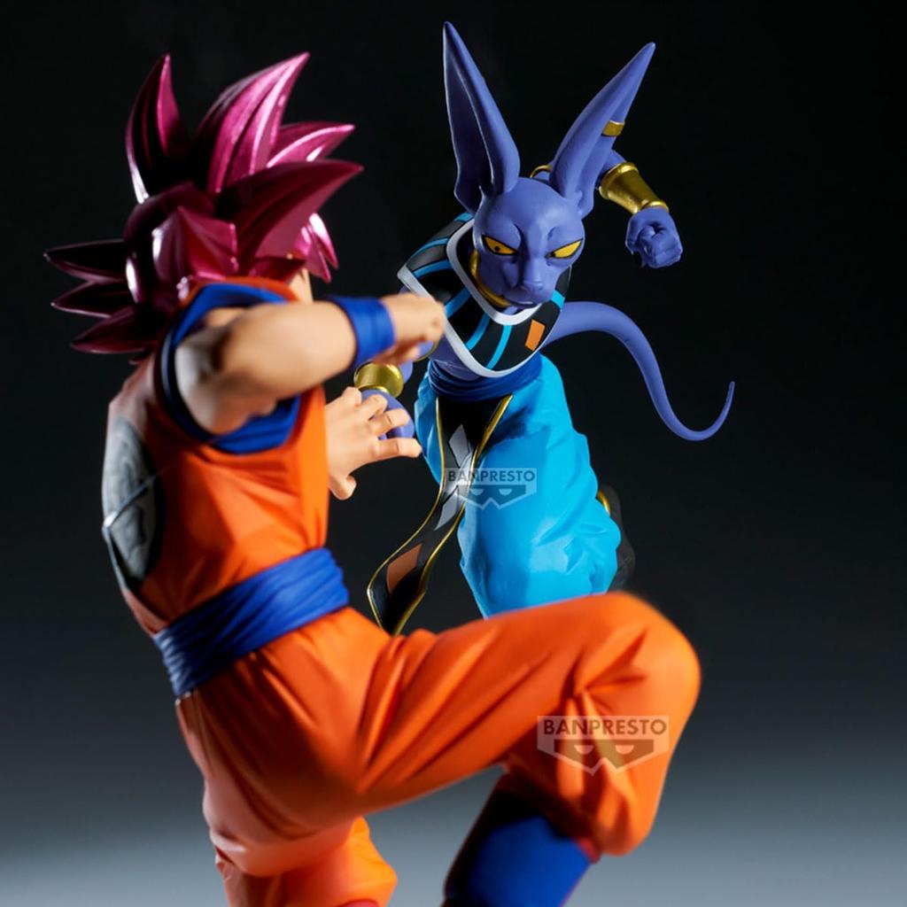 Banpresto Dragon Ball Super Beerus Super Saiyan God Son Matchmaker Figure (vs. Goku)