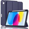 Case for iPad A16 11th A19 12th Generation Case  10th Air6/7/8th Mini 1/2/3/4/5/6/7  iPad Pro 11"12.9" PU Tri-folding with Pencil Holder Smart Cover