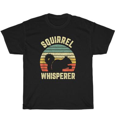 Vintage Retro Squirrel Whisperer Farm Squirrel Animal Lover T-Shirt Unisex Gift