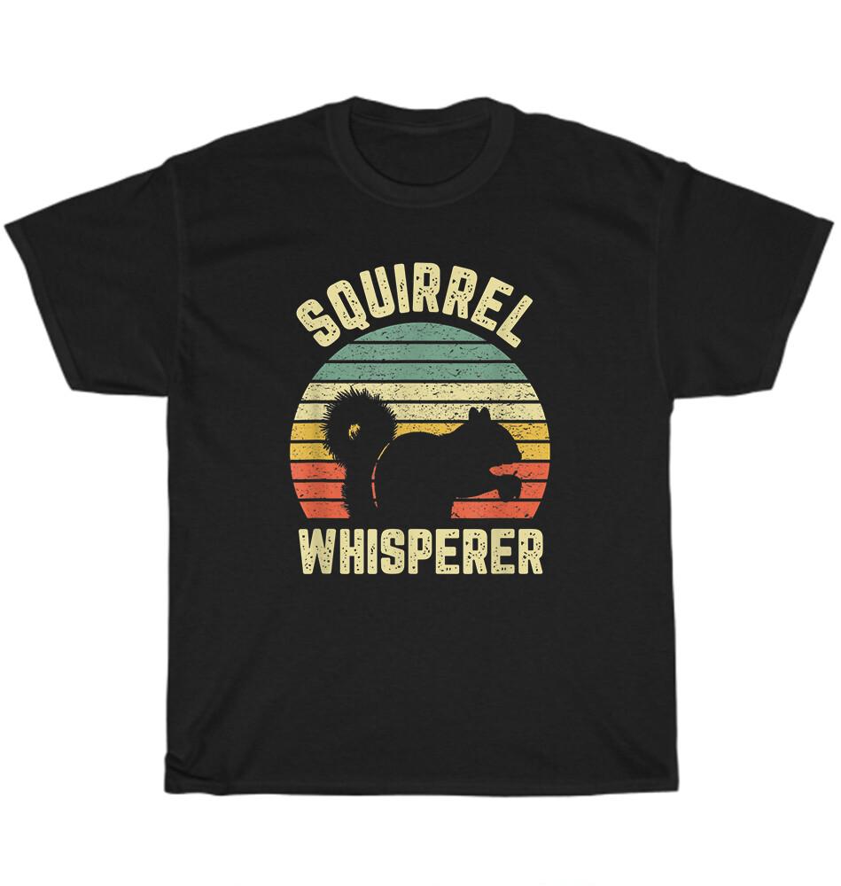 

Vintage Retro Squirrel Whisperer Farm Squirrel Animal Lover T-Shirt Unisex Gift 3XL