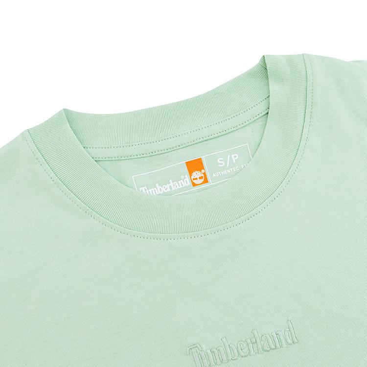 Timberland T Shirt Men's Embossed Green A6BD8ENE