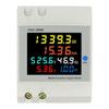 A96I-D52-2066 Electricity Usage Monitor Din Rail Energy Meter 100A Voltmeter Ammeter Watt Kwh Frequency Power Meter