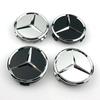 Mercedes Benz wheel center cap 4pcs black 75mm Hubcap w204 w211 w205 W212 amg w203 w213 w124 w176 w177 accessories For Mercedes BC2