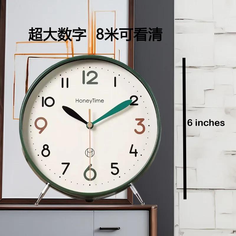 Simple Style Table Clock, Living Room, Elegant Desktop , Tabletop Clock, Placed Table Clock, Creative Decoration