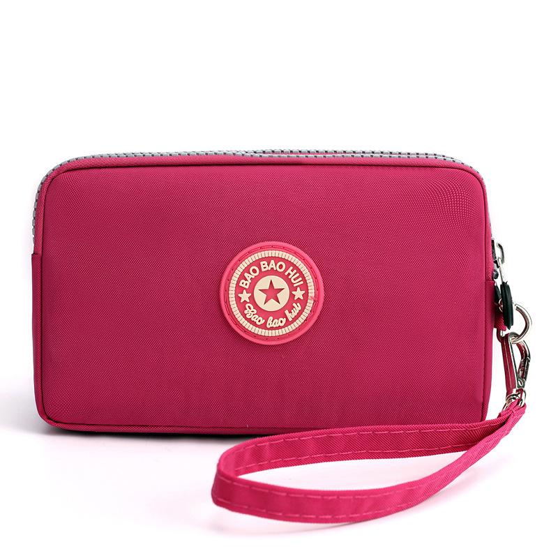 2024 Women's Mini Canvas Wristlet Bag & Coin Purse