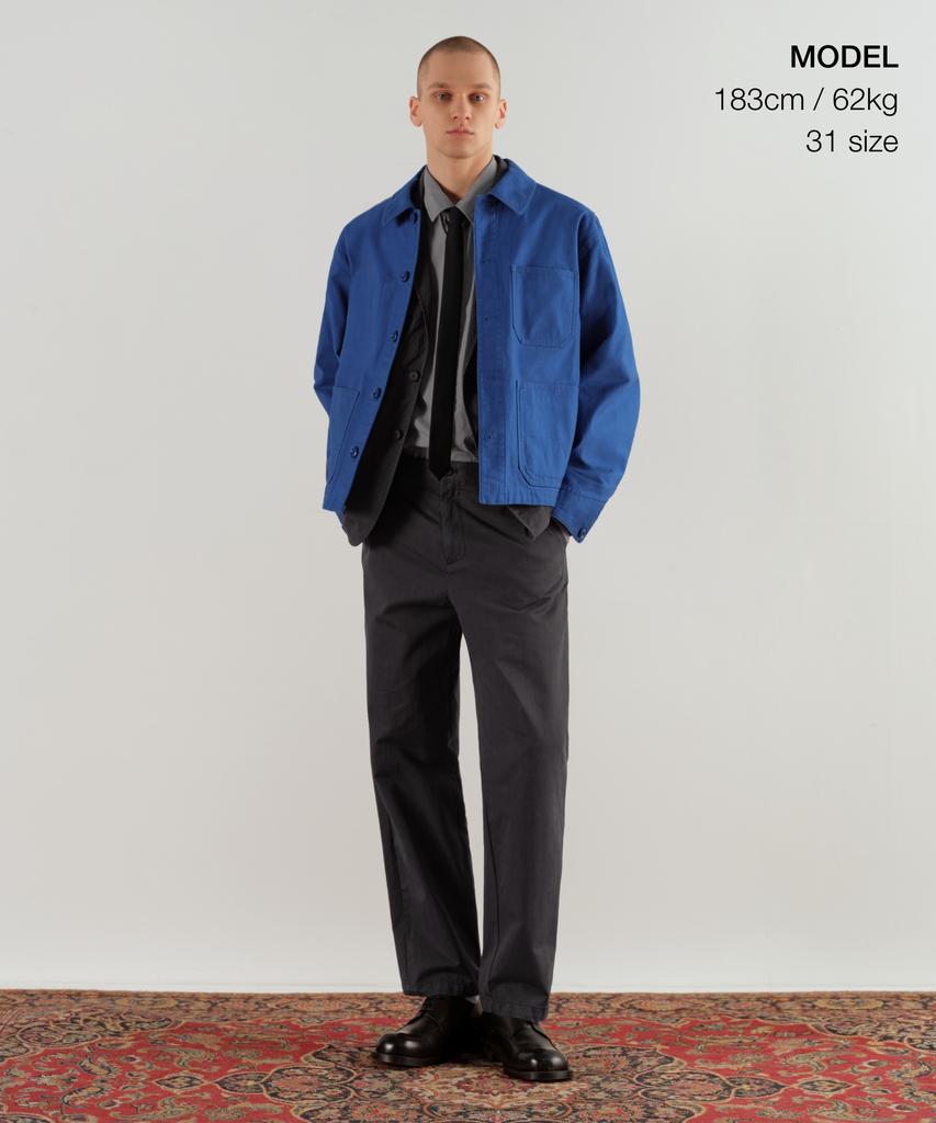 MUSINSA STANDARD [City Workers] Cn Garment Dyed Pants [Gray]