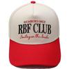 RBF CLUB Truck Driver Hat Embroidery Retro Color Matching Baseball Cap European and American Men's and Women's Casual Hat Tide