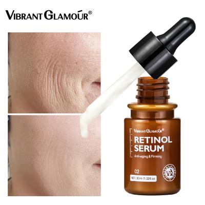 Retinol Yüz Serumu Nemlendirici Beyazlatma Sıkılaştırıcı İnce Çizgileri Giderir Kırışıklık Karşıtı Yaşlanma Karşıtı Derin Bakım Özü