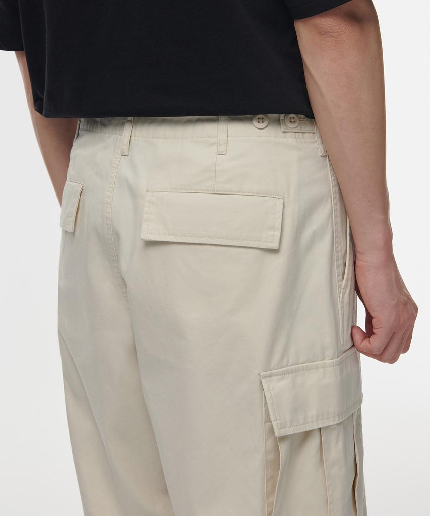 MUSINSA STANDARD Cotton Parachute Cargo Pants [Cream]