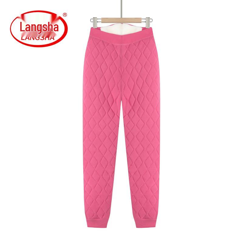 LangSha Women s Winter Plush Lined Thermal Joggers 5XL