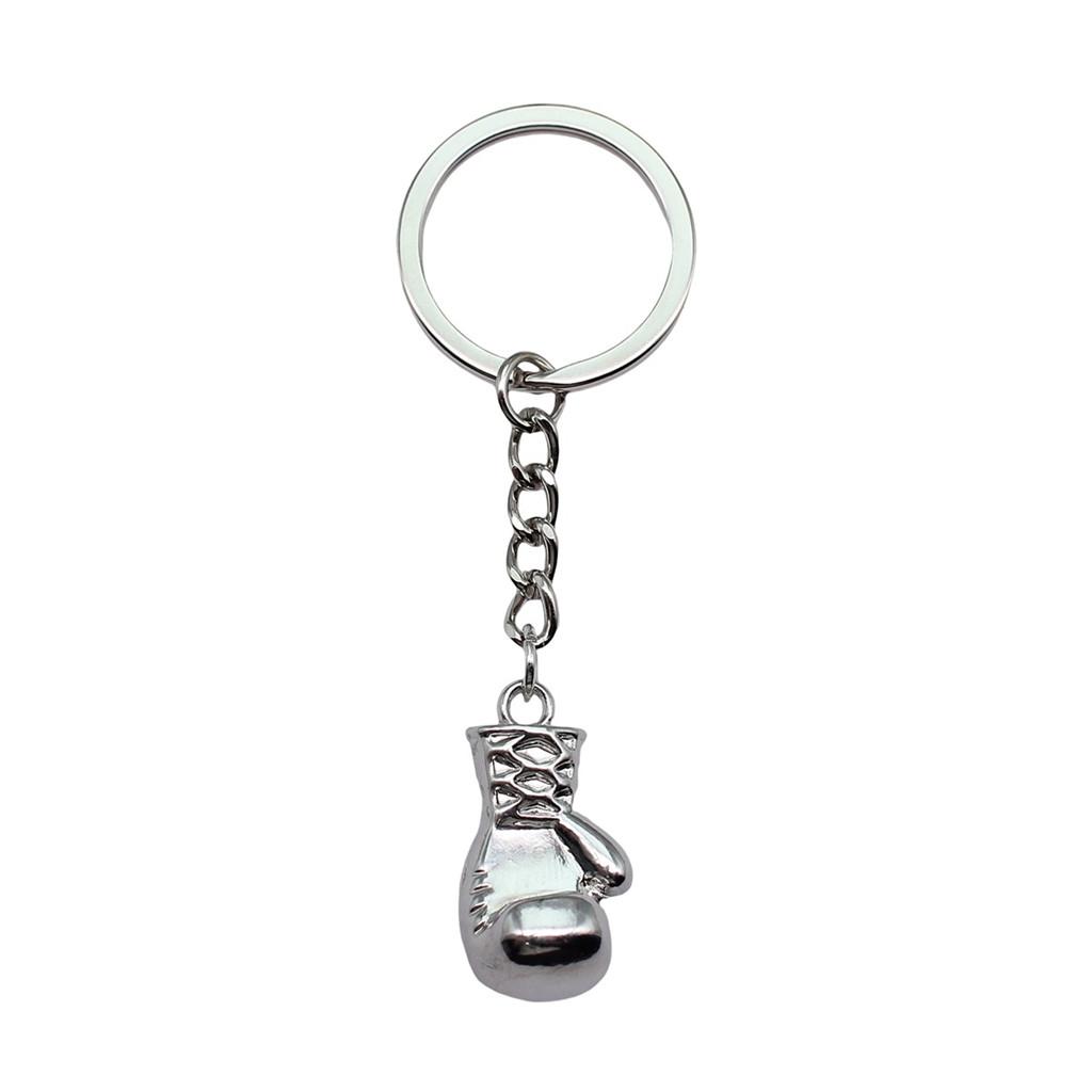 Metal Fittings Yoga Keychain Sport Theme Key Ring Souvenir 28mm