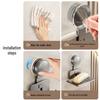 No-Drill Suction Cup Soap Holder