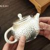 190ml Ceramic Silver Teapot Chinese Style Gilded Silver Teapot Household Large Capacity Teapot Kung Fu Tea Set Teaware