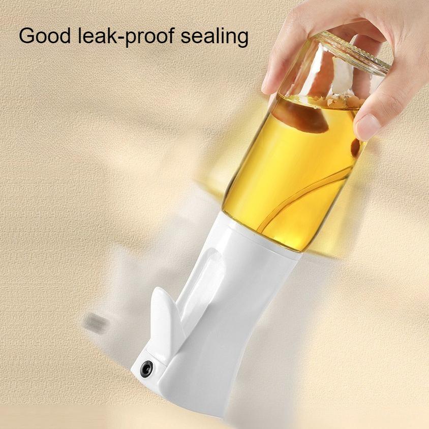 1PC 220ml Oil Spray Bottle Kitchen Cooking Olive Oil Dispenser Camping BBQ Baking Vinegar Soy Sauce Sprayer Containers