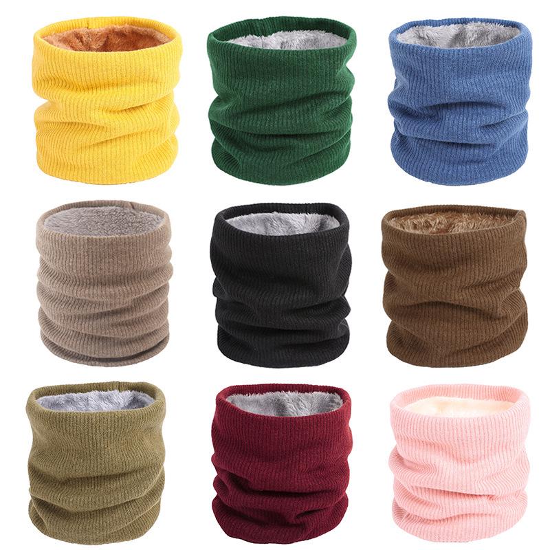 Warm Double-Layer Velvet Neck Warmer for Couples