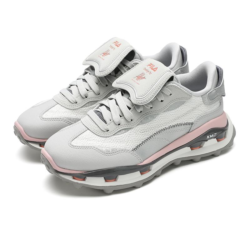Fila KM2 Layered Shoes 2nd Generation Fashionable Personality Trendy Versatile Comfortable Sports Low-Top Casual Shoes Women Sneaker F12W513102FPP