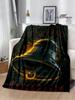 ACDC Retro Rock D Bedruckte Decke Warme Flanelldecke Picknickdecke Bettwäsche Geburtstagsgeschenk Heimtextilien