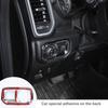 Chrome Headlight Switch Button Decor Cover For Dodge Ram 1500 2018+ Accessories