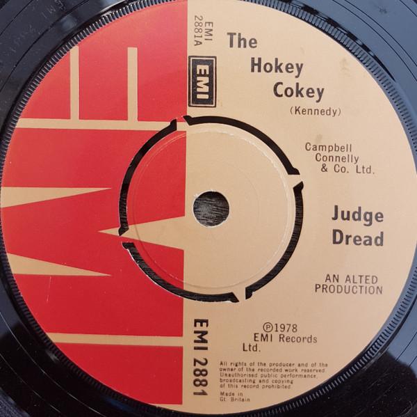 

7inch Record JUDGE DREAD The Hokey Cokey Jingle Bells EMI2881 EMI 1978 UK Reggae Ska Dub Used