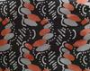 oneOone Georgette Viscose Black Fabric Abstracts Sewing Material Print Fabric By The Yard 42 Inch