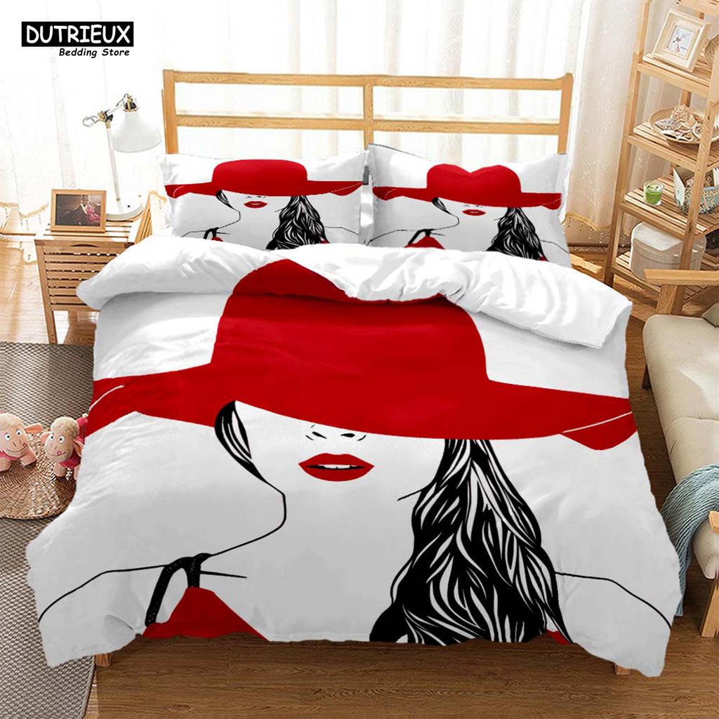 Elegant And Minimalist Women Bedding Set Soft And Comfortable Complete Size Customizable Comforter Bedding Sets