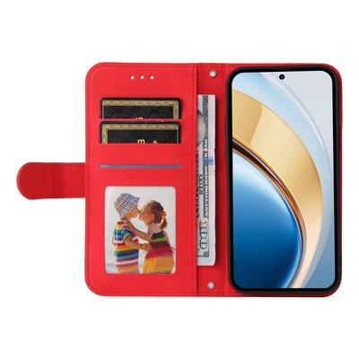 For Vivo Y300 5G/Y200 5G/V40 Lite (Indonesia) 5G/4G Leather Wallet Cases Skin Touch Phone Cover Stand with Strap