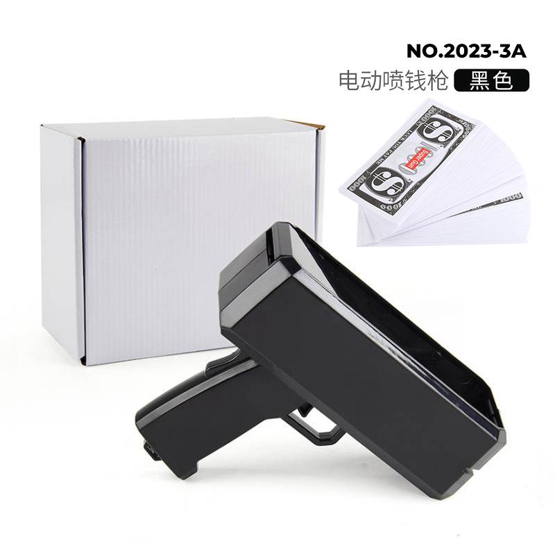 Original Factory Supply New Strange Money Spray Gun Toys, Us Dollars Spray Money Glossy Party Game Wedding Money Spray Machine
