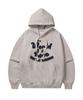 World & Love Applique Hoodie_Oatmeal