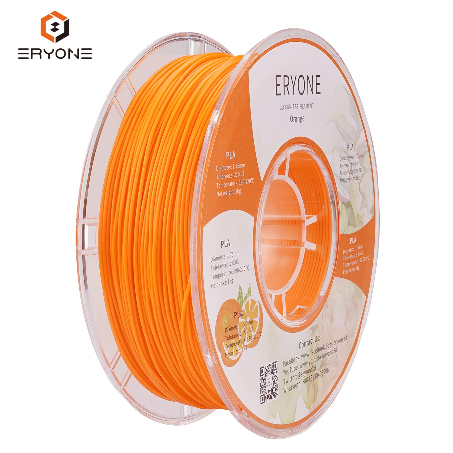 Eryone 2021 New Arrival Jasmine Fragrance PLA 3D Printer Filament 1.75mm 3D Filaments Plastic Rods оранжевый