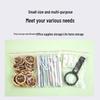 Deli Thickened Transparent Self-Sealing Plastic Bags