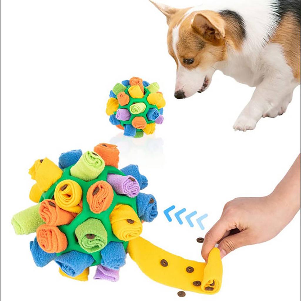 Neuer Schnüffelball für Haustiere, Hund, Schnüffelball, Futter-Puzzleball, Spielzeug für Haustierbedarf