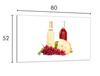 Glass Hob Protector 80x52 Wine
