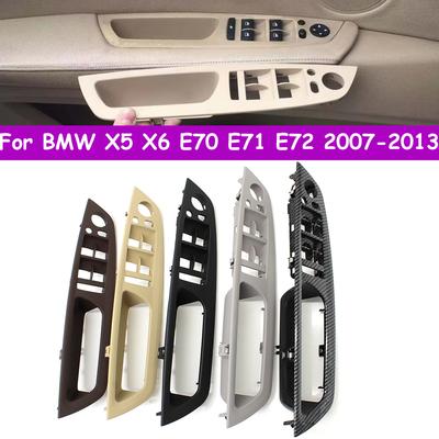 E70 E71 E72 LHD RHD Car Interior Door Driver Side Window Switch Panel Armrest Cover Trim Replacement For BMW X5 X6 2007-2013