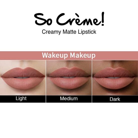 Nykaa So Creme! Creamy Matte Lipstick - Wakeup Makeup